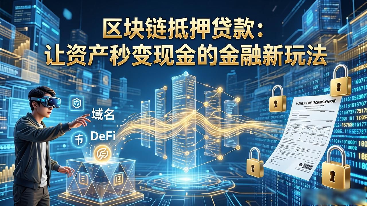 智能合约贷款_区块链抵押贷款_区块链抵押贷款模式