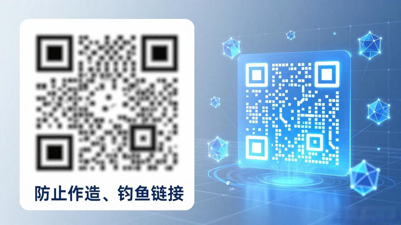 二维码 区块链_动态二维码防伪溯源_二维码区块链身份验证