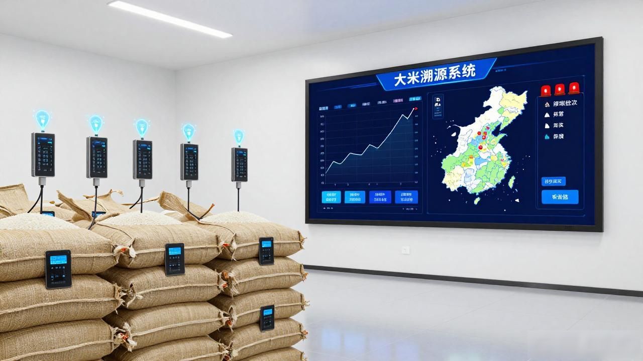 区块链大米源_大米全程可视化_区块链大米溯源