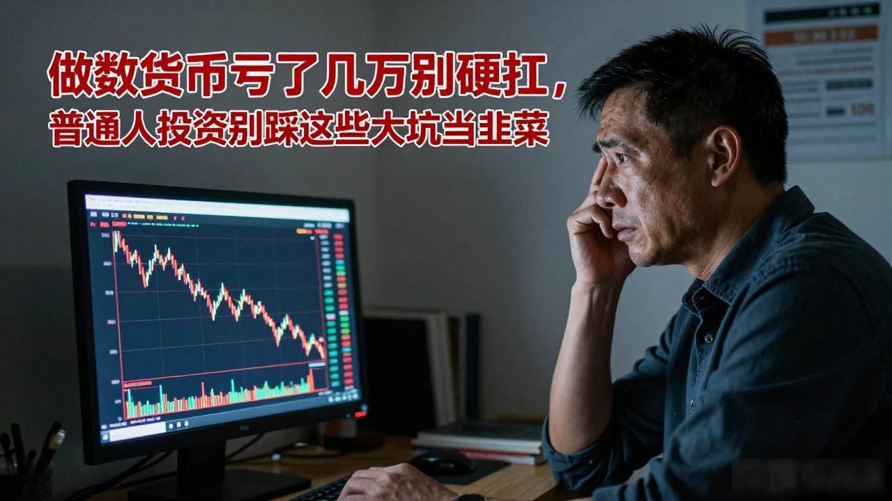 数字货币投资别当韭菜的教训_加密货币投资亏损原因_做数字货币亏了几万