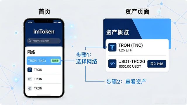 imToken钱包添加TRON主链_imToken 钱包添加 TRON 教程|快速设置_TRON在imToken钱包中的查找方法