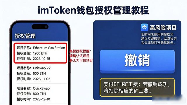 imToken授权管理_imToken 钱包授权查看教程｜权限管理_清理无用授权