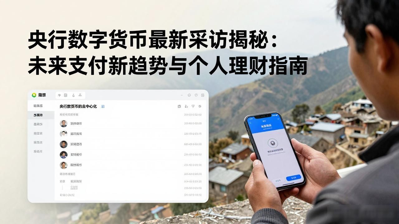 数字人民币法偿性_央行数字货币最新采访_央行数字货币专访