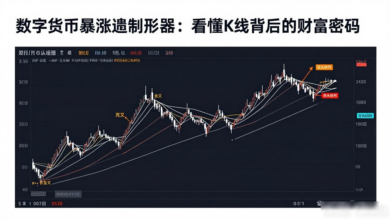 数字货币市场波动分析_K线图解读与交易信号_数字货币暴涨走势图