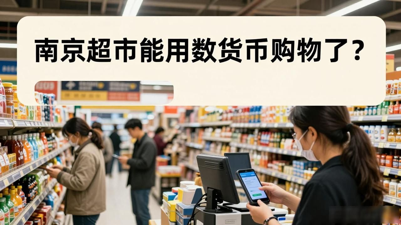 南京超市数字货币支付_数字人民币日常消费便捷性_中国南京超市数字货币