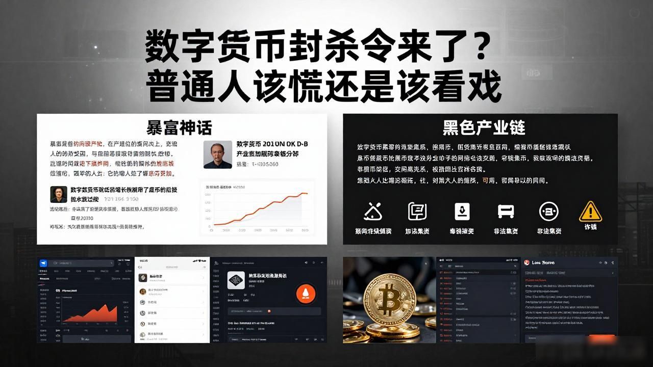 封杀数字货币_数字货币封杀 金融风险监管 非法集资洗钱
