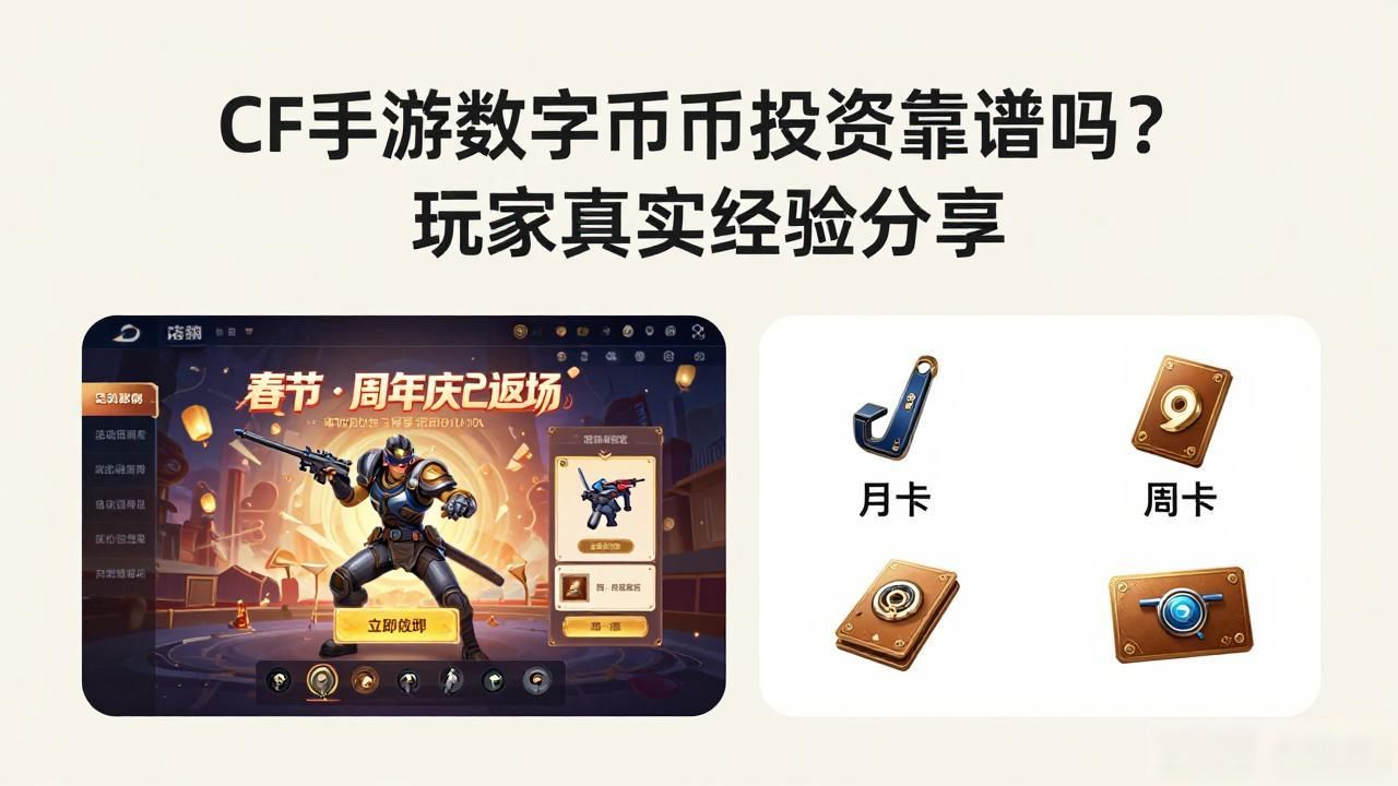 cf手游数字货币投资_CF手游数字货币充值攻略_避免被骗的私下交易注意事项